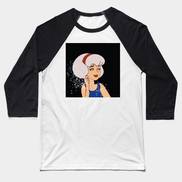 Teenage Witch Sabrina Baseball T-Shirt by SturgesC